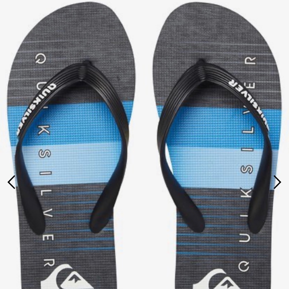 Quiksilver Mens Molokai Flip Flops NWT